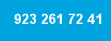 923 261 72 41 923 261 72 41